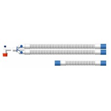 Контуры дыхательные взрослые  для ИВЛ с угловым адаптером и дополнительной трубкой